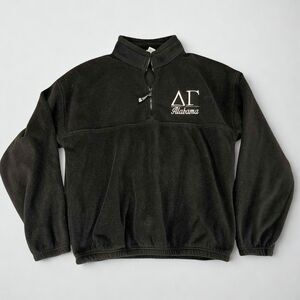 Delta Gamma Alabama Women’s Large Black Fleece Pullover Colorado Clothing Cozy